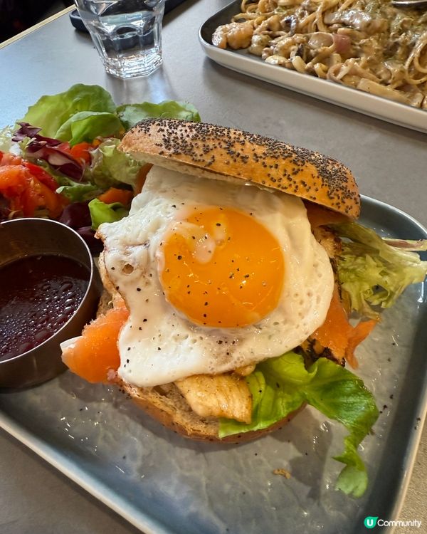 元朗Cafe早餐😋  超抵食大份量！