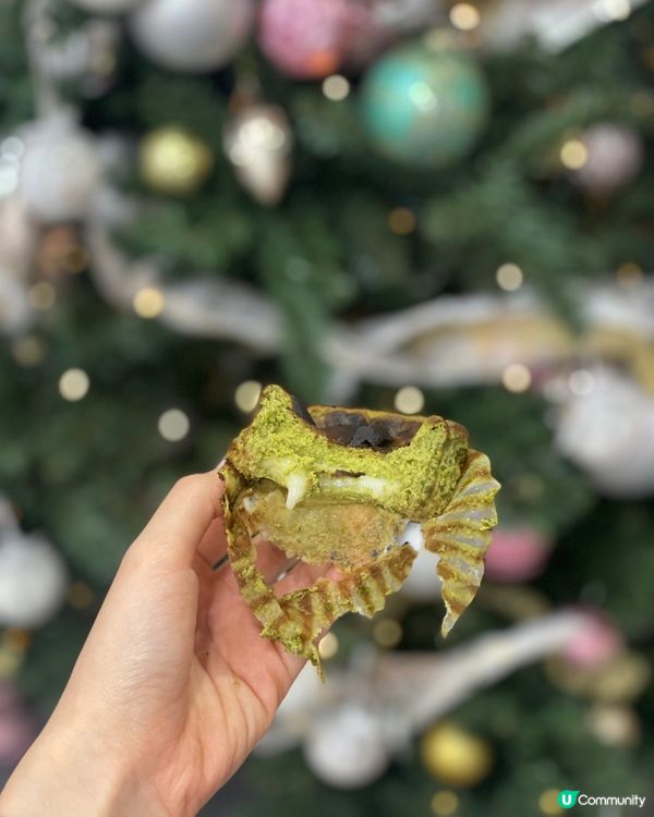 天仁茗茶抹茶/ 913茶王 麻糬巴斯克芝士蛋糕🍰