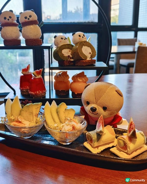 《熊貓主題下午茶》
