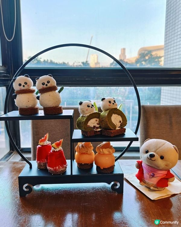 《熊貓主題下午茶》