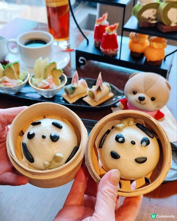 《熊貓主題下午茶》