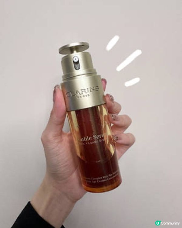 Clarins double serum💊