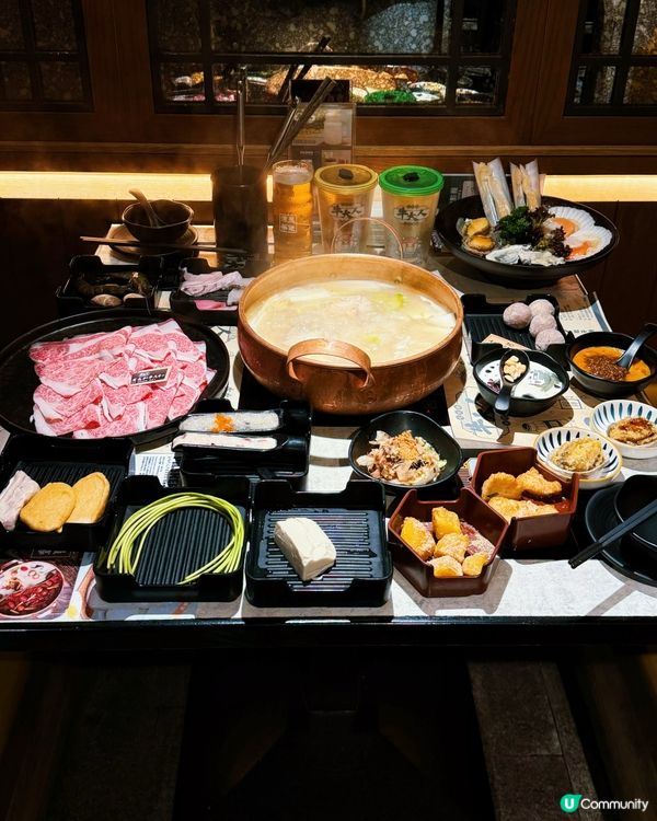 牛大人日本4+和牛火鍋放題！🤤  #無限任食！