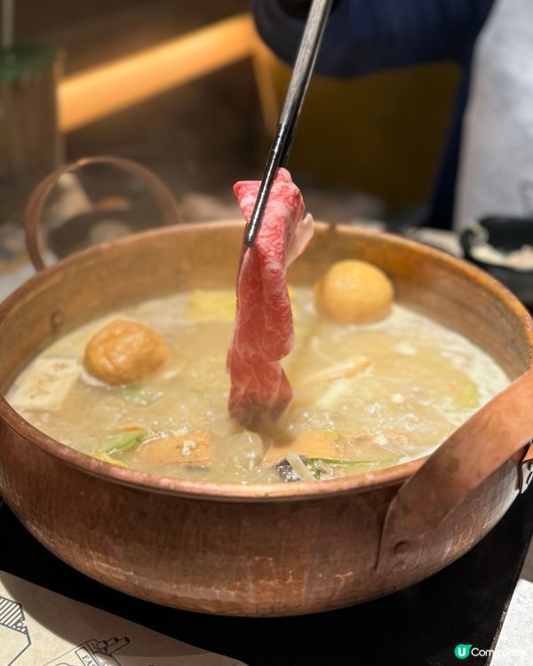 牛大人日本4+和牛火鍋放題！🤤  #無限任食！