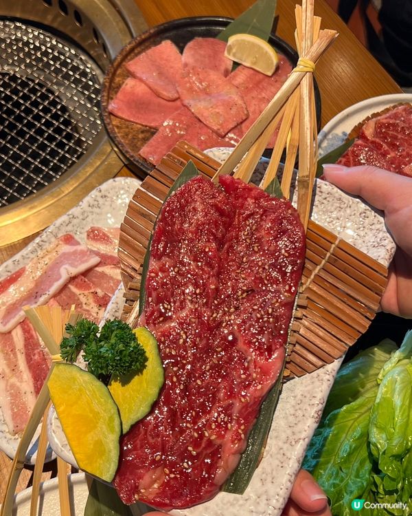 深圳真炭火燒肉之選！虎丸雙人套餐必食！