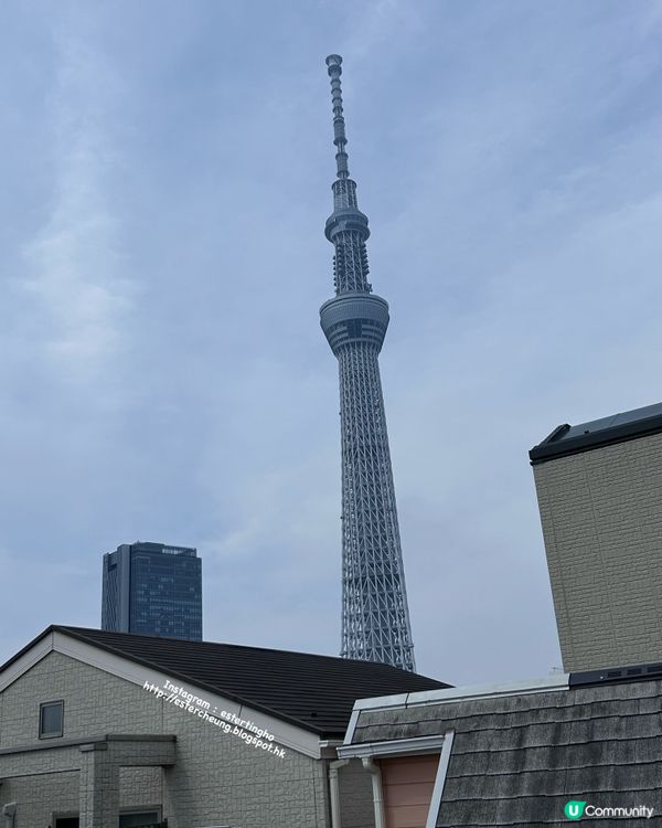 #東京住宿 💕 押上。晴空塔附近住宅區 🏠 三層包棟公寓