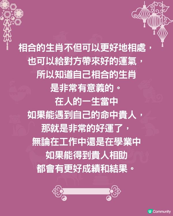 12生肖貴人指南🐍屬馬者遇1生肖即發達🐴屬牛+屬蛇係最強組合⁉️