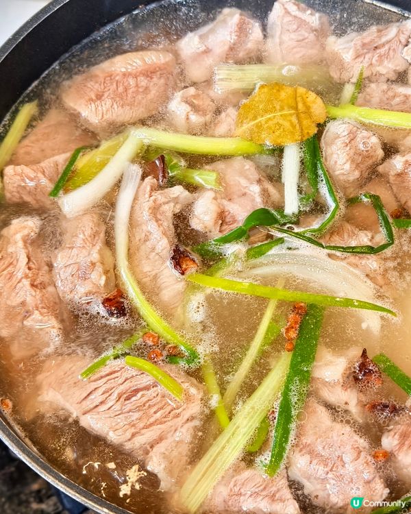 🍲 清湯牛肋條，3-4人啱食！😋