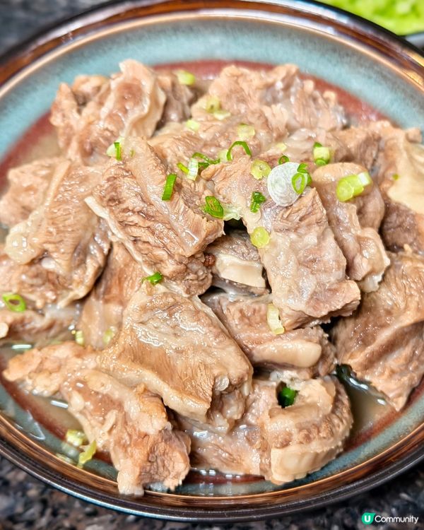 🍲 清湯牛肋條，3-4人啱食！😋