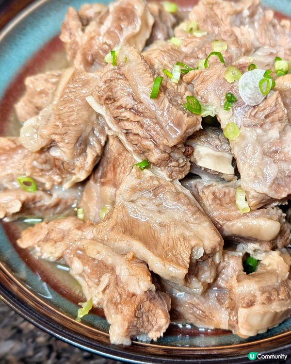 🍲 清湯牛肋條，3-4人啱食！😋