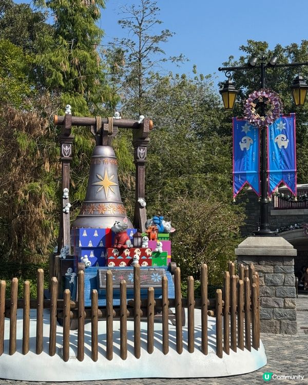 冬天去香港迪士尼❄️真係超有氣氛🥳☃️