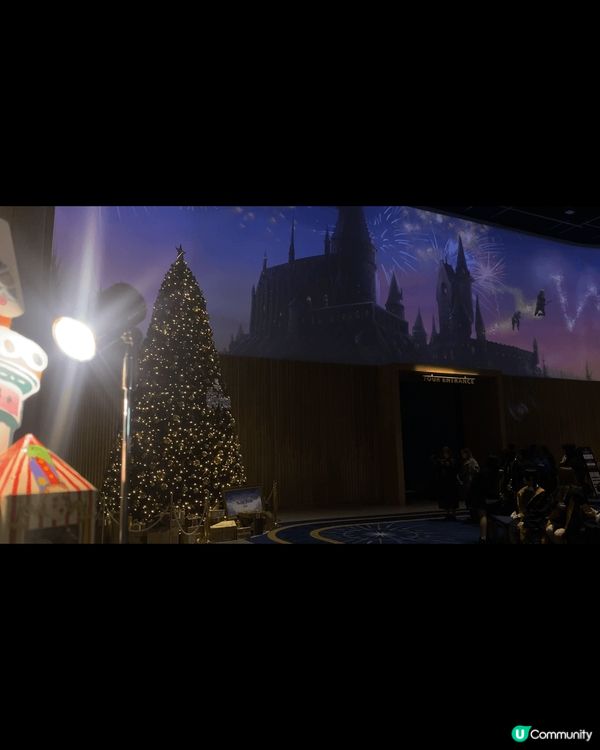 東京哈利波特影城聖誕限定主題 像去了英國的感覺