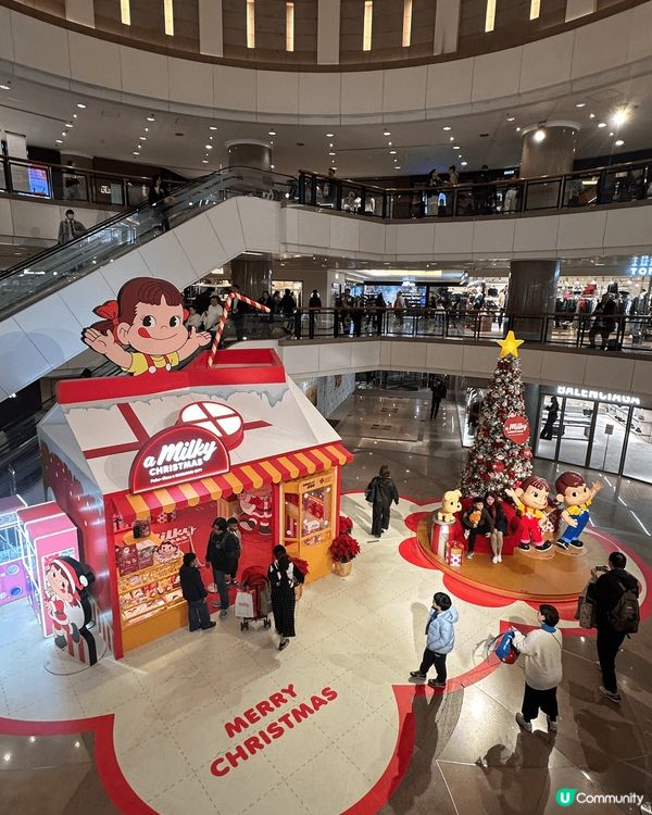 港威商場牛奶妹聖誕夢幻糖果屋 🎄🎁