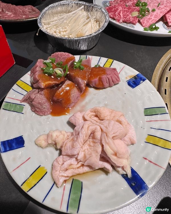 過江龍武田燒肉，聖誕當然要食返餐好，和牛就適合，每款肉見到雪...