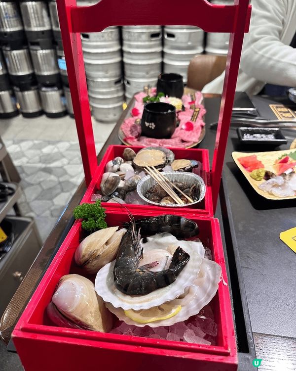 過江龍武田燒肉，聖誕當然要食返餐好，和牛就適合，每款肉見到雪...