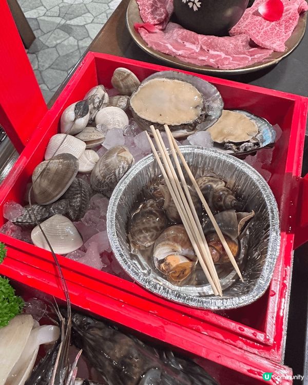 過江龍武田燒肉，聖誕當然要食返餐好，和牛就適合，每款肉見到雪...