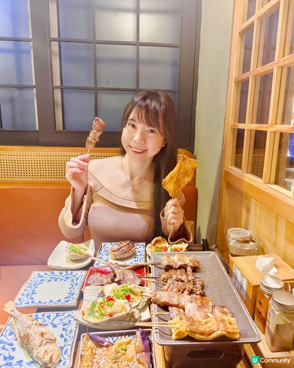 想吃串燒😋一於去尖沙咀燒烤堂嘆下!晚市時間坐滿晒,好有人氣!...