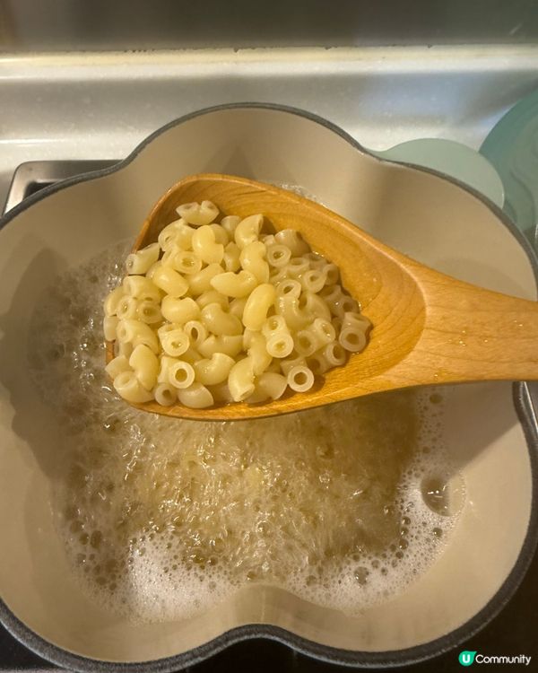 蕃茄午餐肉通粉
