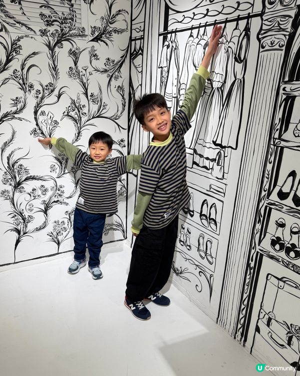 【 走進黑白風的夢幻餐廳 】