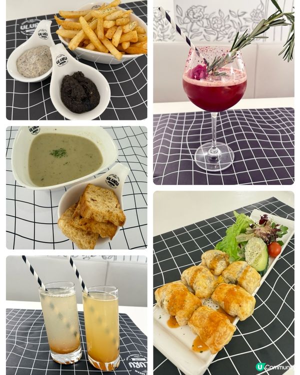 【 走進黑白風的夢幻餐廳 】