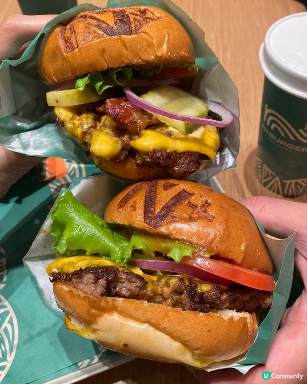 好似置身啟德機場嘅漢堡包店🩷🍔