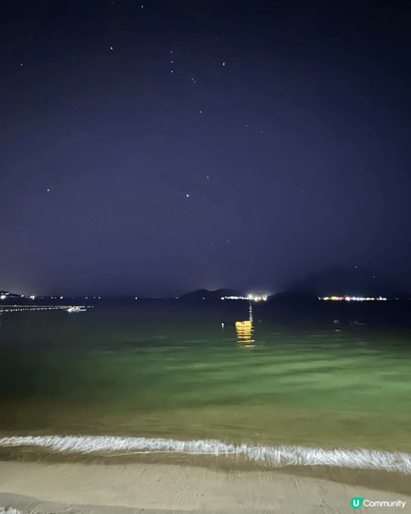 地方位於深圳較長尾，海灘好乾淨，最佳睇日落嘅打卡位、沿途有好...