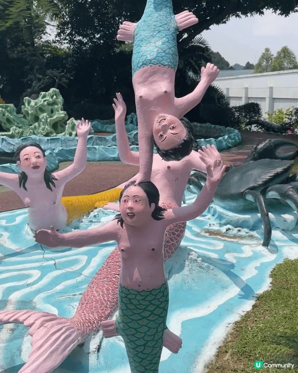 1. 遊覽虎豹別墅, 園區佔地廣大, 雕塑新奇異趣