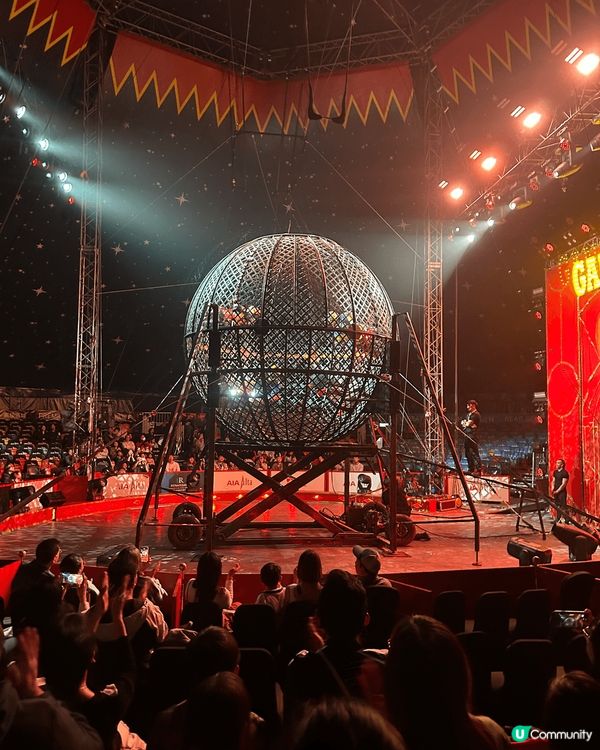 我喜歡睇雜技，今次同小朋友一齊去睇，小朋友好鍾意睇，睇到好緊...