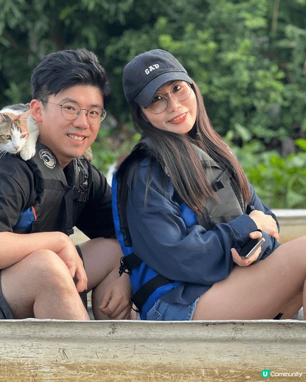 有貓號地方，就係打卡嘅好地方。仲要有唔同貓咪陪你船上暢遊泰國...