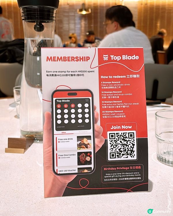 🎏中環開餐🔥Top Blade Steak