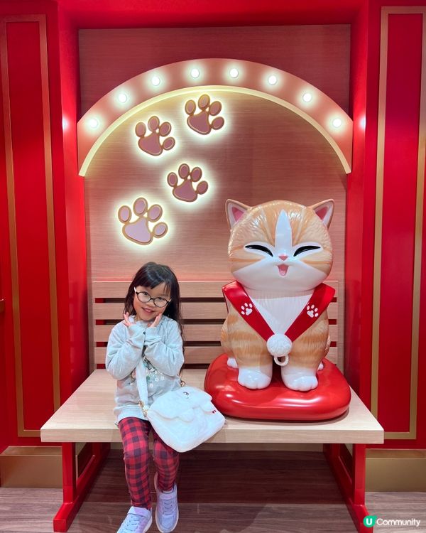 🐱 17呎巨型千萬両mofusand！貓福花見駅打卡必到！