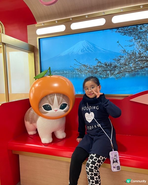 🐱 17呎巨型千萬両mofusand！貓福花見駅打卡必到！