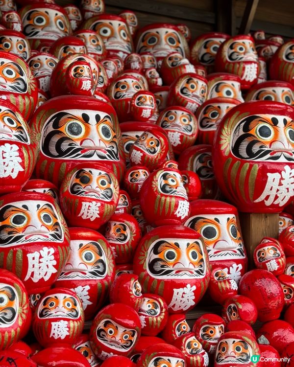 大阪近郊打卡勝地！勝尾寺達摩公仔滿滿🤩