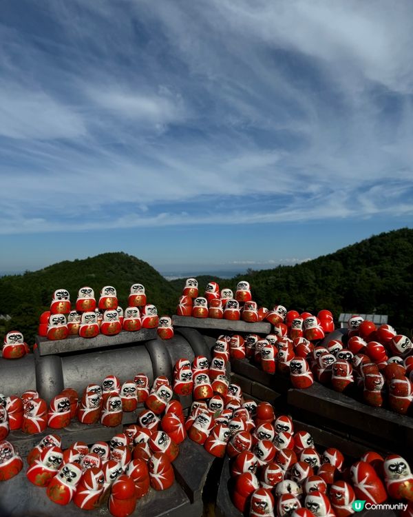 大阪近郊打卡勝地！勝尾寺達摩公仔滿滿🤩