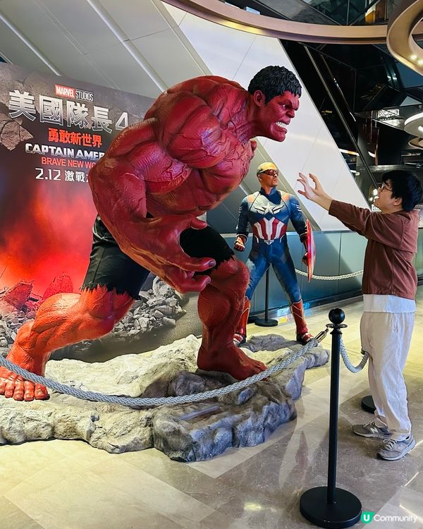 MARVEL 紅巨人出現各大戲院！！！