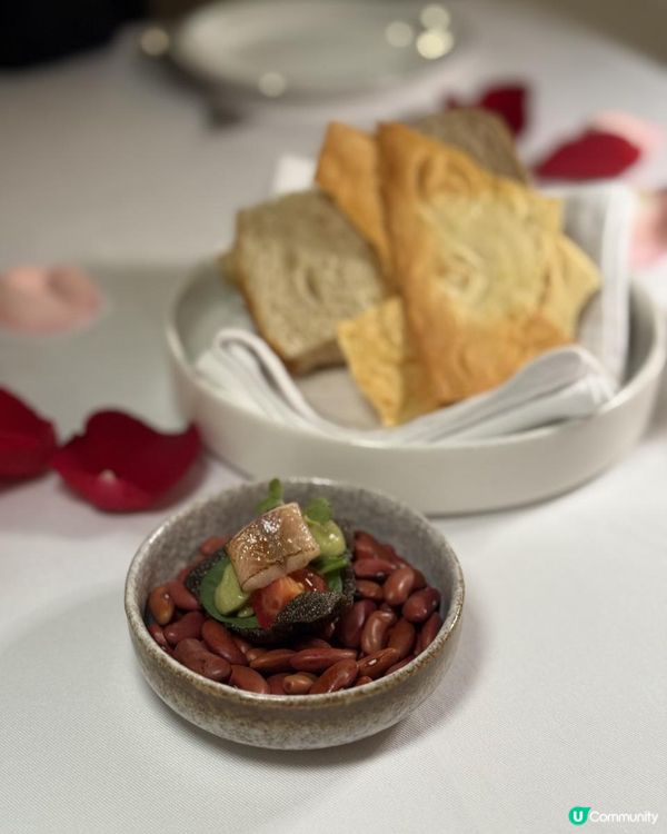 🌹鮮玫瑰花瓣佈置浪漫意法菜