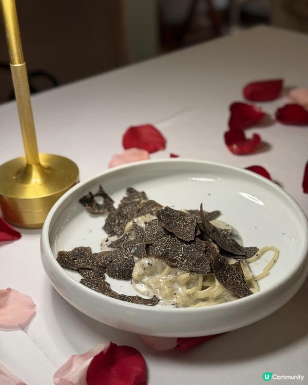 🌹鮮玫瑰花瓣佈置浪漫意法菜