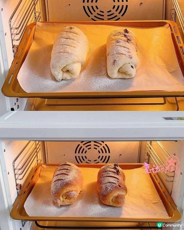 免揉蔓越莓面包