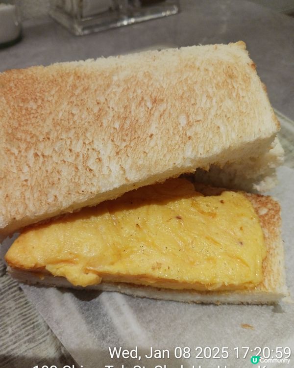 蛋治+什菜+凍飲