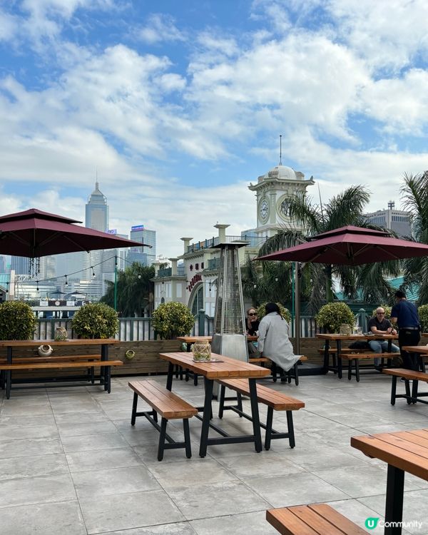 中環天星碼頭露天酒吧✨