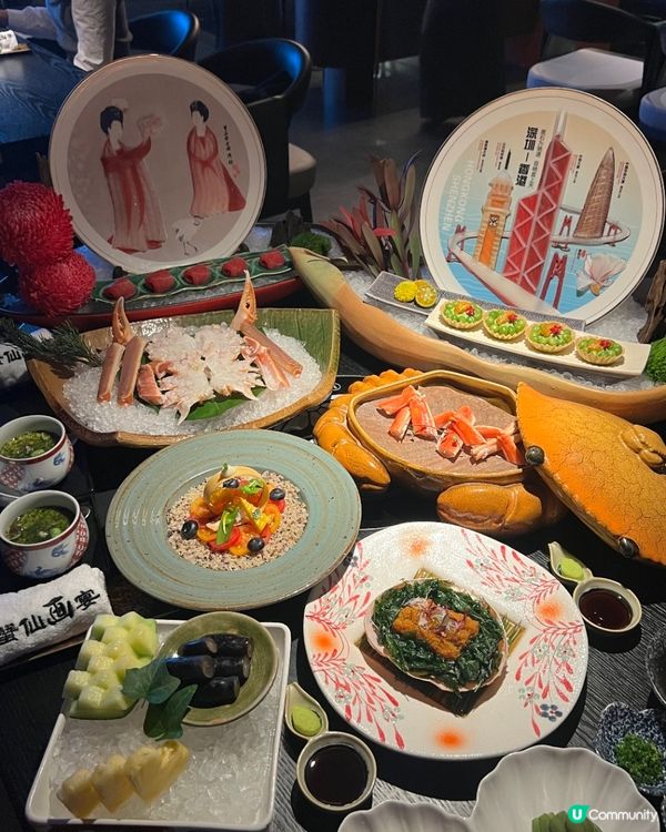 蟹仙畫宴🎨深圳開畫！名畫入菜，藝術與美食完美融合！🦀