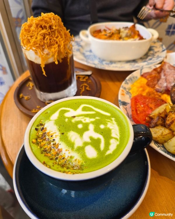 元朗必食開心果巴斯克蛋糕🍰😋