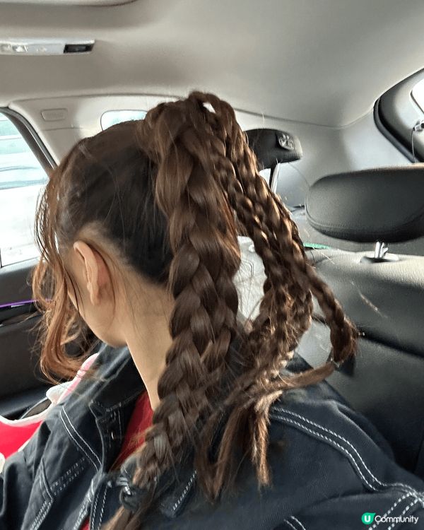 冬天就是可以在頭髮上加點重感！