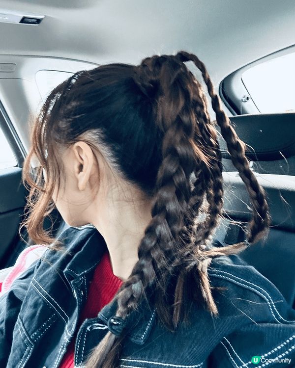 冬天就是可以在頭髮上加點重感！