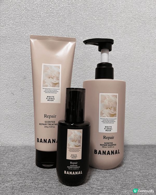 韓妹大愛😍BANANAL香氛洗髮露及護髮油，洗完頭輕輕塗上一...