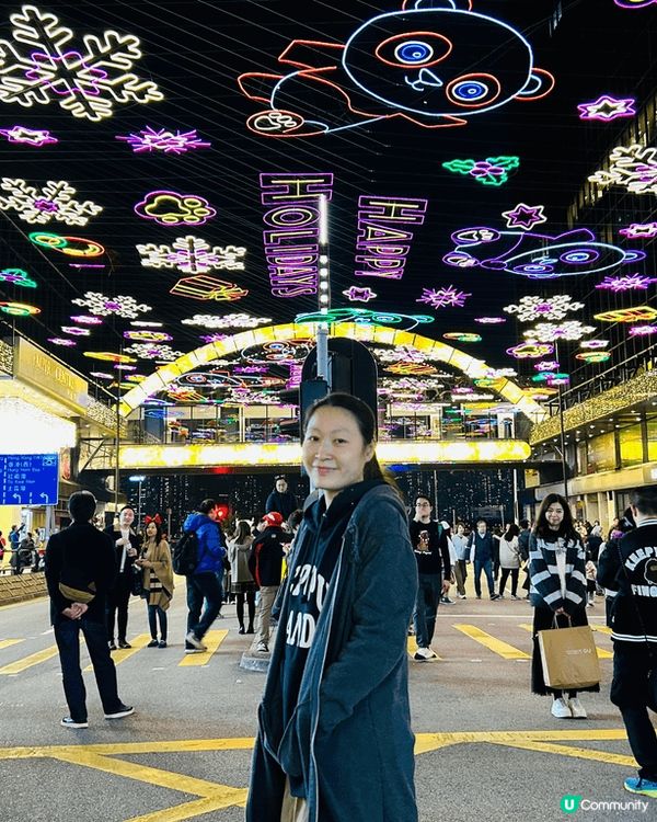 聖誕節點都係要出尖沙咀感受一下節日氣氛，雖然燈飾一年比一年少...