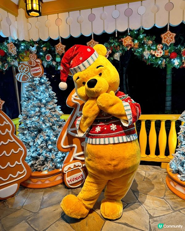 冬日打卡靚相首選一定是迪士尼。聖誕樹的亮燈儀式會有無人機表演...