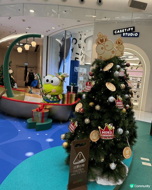 旺角Moko Mall嘅「Kerokerokeroppi聖誕...