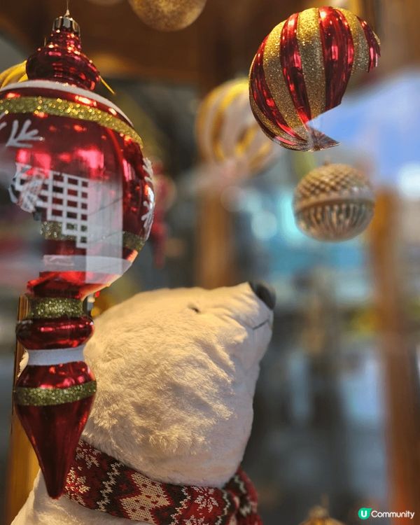 好多小朋友見到咁靚嘅聖誕裝飾都好開心，充滿歡樂的氣氛！在普天...