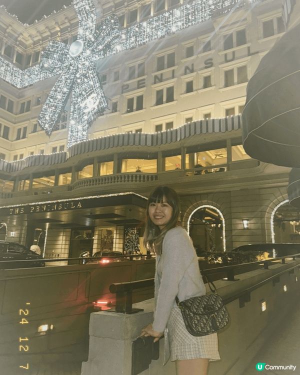 每年聖誕節都一定會去尖沙咀打卡影相！因為實在有太多商場可以打...